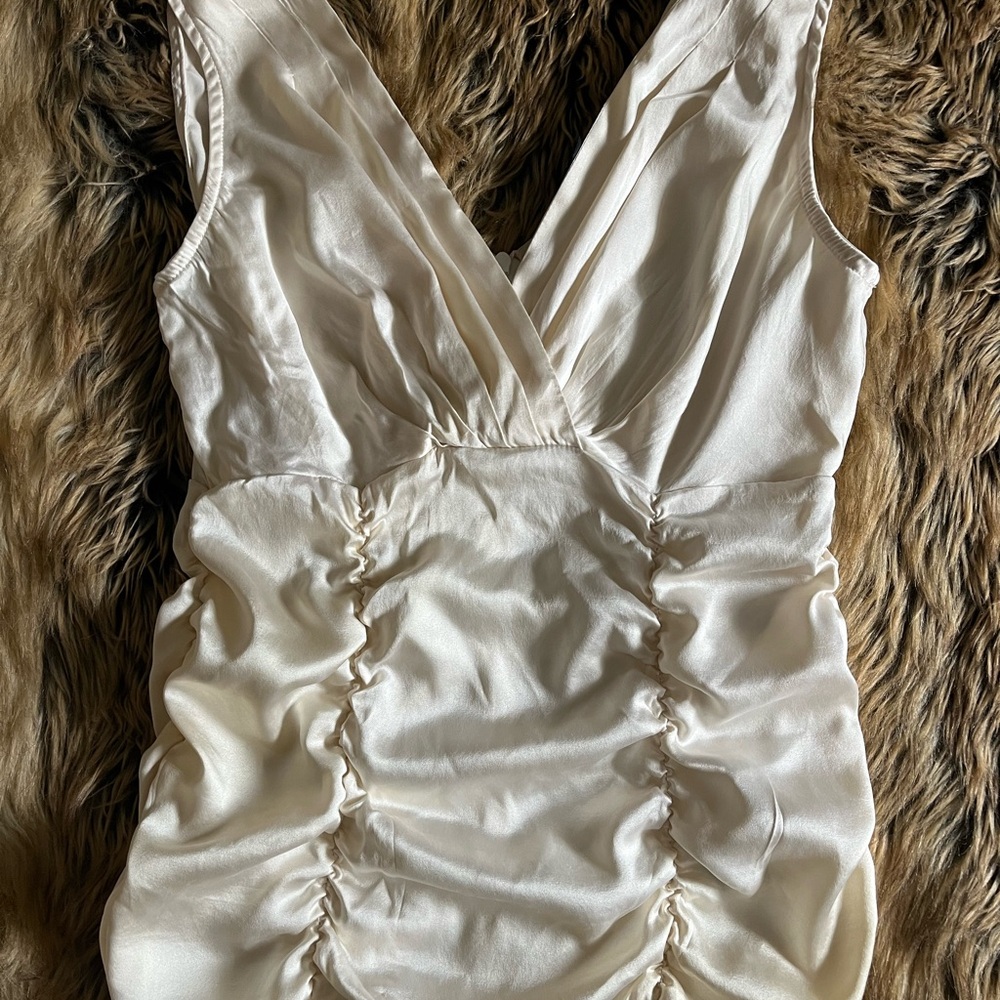 Nanette Lepore Cream silk shirt